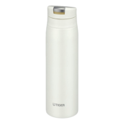 虎牌(TIGER)轻巧弹盖保温保冷杯500ml 珍珠白 梦重力真空不锈钢户外水杯男女学生车载杯子MCX-A502-WR