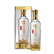 泸州老窖出品 特曲晶彩 500ml浓香型白酒礼盒装 500ml单瓶装52度