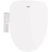海尔（Haier）防水智能马桶盖即热式电子坐便盖板马桶圈全自动加热冲洗洁身器 暖风升级款V-5206