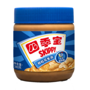 四季宝（SKIPPY）颗粒花生酱 早餐面包酱 拌面酱 沙拉酱 火锅蘸料 340g