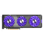 COLORFIRE GeForce RTX 4060TI 暗影紫 猫卡 16G DLSS 3 电竞游戏AI绘图设计渲染独立显卡