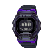 卡西欧（CASIO）G-SHOCK 防震防水蓝牙多功能计步运动轻智能手表GBD-200SM-1A6DR