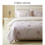 20点开始：MIDO HOUSE 铭都家居 铭都60S Pro新疆长绒棉磨毛床上四件套-郁金香 1.5米