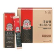 正官庄人参液红参6年根高丽参父亲节礼物礼盒补品增强免疫EVERYTIME10ml*30包韩国进口原浆