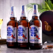 京东百亿补贴：蓝带（Blue ribbon）经典啤酒 11度640ml*12瓶