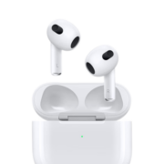 京东百亿补贴：Apple 苹果 AirPods 3 闪电充电盒版 半入耳式真无线蓝牙耳机 白色