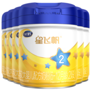 飞鹤星飞帆奶粉婴幼儿配方奶粉700g  含OPO【注册加送300g】 2段*6罐