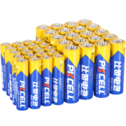 比苛（Pkcell） 电池电子玩具碳性环保耐用【5号20粒+7号20粒共40粒控/电子秤/鼠标】