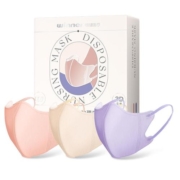 稳健 3D立体莫兰迪高颜值防护口罩 独立装 30只/盒*2件