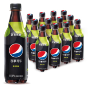 PLUS会员、概率券: 百事可乐 无糖 Pepsi 碳酸饮料 500ml*12