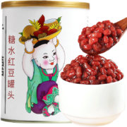 限地区、需抢券、plus会员: 广禧优品 糖水红豆罐头 950g