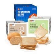 sheli 舌里 0脂黑麦面包1kg0脂软欧800g白芸豆面包1kg零食粗粮