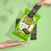 喜之郎 美好时光 岩烧海苔 2g*8袋*2件 赠蒟蒻果冻120g