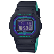 卡西欧（CASIO） 男表 G-SHOCK太阳能电波蓝牙小方块运动手表 GW-B5600BL-1【香港直邮】