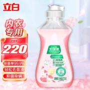 Liby 立白 内衣洗衣液淡雅樱花香强效去血渍除菌除螨抑菌内衣裤贴身衣物适用 好爸爸内衣液220g