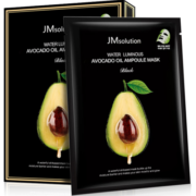 JMsolution 肌司研牛油果精华面膜韩国进口水油双相驻留鲜活JM面膜10片/盒
