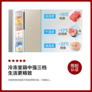 格力（GREE）晶弘 226升双开门冰箱风冷无霜节能低噪小型冰箱二门 离子净味冷冻大容量双门冰箱 BCD-226WECL