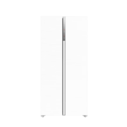 PLUS会员、双十一预售:美的 60cm超薄冰箱双开门对开门冰箱 MR-549WUKPZE 极地白-锦缎