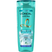 欧莱雅（LOREAL）透明质酸水润去屑洗发水(倍爽）200ml（无硅油深层清洁滋润补水）（新老包装随机发货）