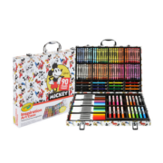 Crayola绘儿乐创意展现艺术珍藏礼盒米奇90周年纪念版礼盒儿童绘画工具蜡笔水彩笔六一礼物儿童节 米奇90周年珍藏礼盒04-0516