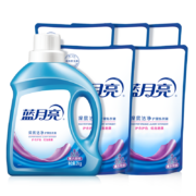 Bluemoon 蓝月亮 洗衣液套装 机洗手洗 薰衣草香洗衣液 14斤（2kg瓶+1kg袋*5）*2件