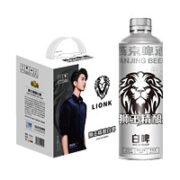 LION 狮王 德式小麦 原浆精酿白啤酒 1L*6 10度款