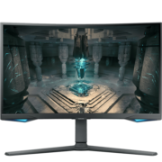 三星（SAMSUNG）32英寸 2K 240Hz 1000R曲面 HDR600 1ms(GTG) 量子点 内置音箱 G65B 电竞显示器 S32BG654