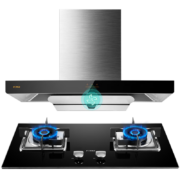 再降价、PLUS会员：FOTILE 方太 云魔方系列 EMC2A+TH33B 顶吸式烟灶套装