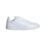 adidas阿迪达斯官方三叶草SUPERCOURT男女经典运动鞋小白鞋EE6037 白/一号黑 42(260mm)