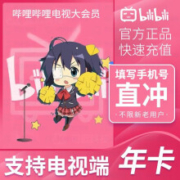 哔哩哔哩电视大会员12个月年卡