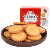 三牛 上海万年青饼干 经典香葱味酥性饼干 大箱独立礼盒装 800g/箱