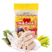 plus会员、概率券：Zek韩国进口 深海玉米鳕鱼肠 90g