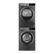 预售BOSCH 博世 洗烘套装4系10+10kg星云灰 WGA252Z10W+WQA252D11W