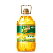 京东百亿补贴：福临门 黄金产地 非转基因 压榨玉米油 6.18L 赠100ml芝麻油/瓶
