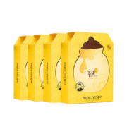 京东百亿补贴：Papa recipe 春雨 黄色经典款蜂蜜面膜 40片*4盒