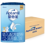 预售、爱他美（Aptamil） 幼儿配方奶粉 (12–36月龄 3段） 800g*6罐