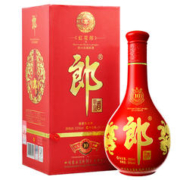 LANGJIU 郎酒 红花郎10 53度 酱香型白酒 500ml 红花郎10 53度500ml*