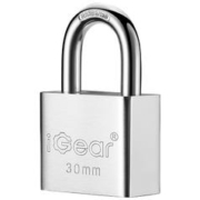iGear 挂锁 防水防锈门锁工具锁 30mm