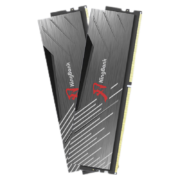 PLUS会员：金百达（KINGBANK）DDR5内存条 黑刃32G(16G*2)套条 6000 海力士C36