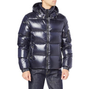 波兰产，日本时尚品牌 Tatras Belbo 男士连帽亮面羽绒服