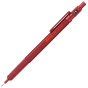红环（rOtring）自动铅笔0.7mm 铅芯不易断 德国高颜值专业绘图工具-600系列红色单支装