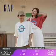 Gap 盖璞 男女款短袖T恤 858370