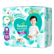 帮宝适（Pampers）清新帮泡泡拉拉裤婴儿学步一级帮成长裤尿不湿宝宝纸尿布 清新帮XXXL26片【17kg以上】