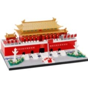 东欧欧 天安门拼装积木玩具999颗