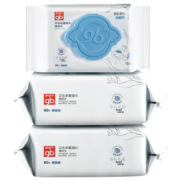 好孩子（gb）婴儿卫生湿巾 海洋水卫生杀菌湿巾80片*3包 婴儿湿巾99.9%杀菌率