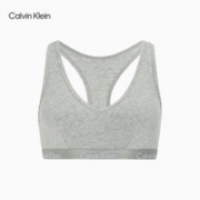 Calvin Klein 女士低胸薄垫背心文胸 QP2602O 020-灰色
