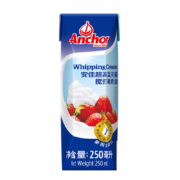 Plus会员、概率券:安佳(Anchor)新西兰进口 动物奶酪淡奶油稀奶油250ml