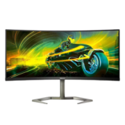 飞利浦 34英寸 超宽曲面带鱼屏 超宽2K 165Hz 1ms HDR认证 可分屏 PS5游戏直播 电竞显示器 显示屏 34M1C5500V