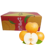 东方玘缘 正宗山东秋月梨净重4.5斤精选大果280g+
