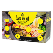 螺状元 螺蛳粉广西特产 方便速食米粉 螺蛳粉450g*4袋原味送礼礼盒